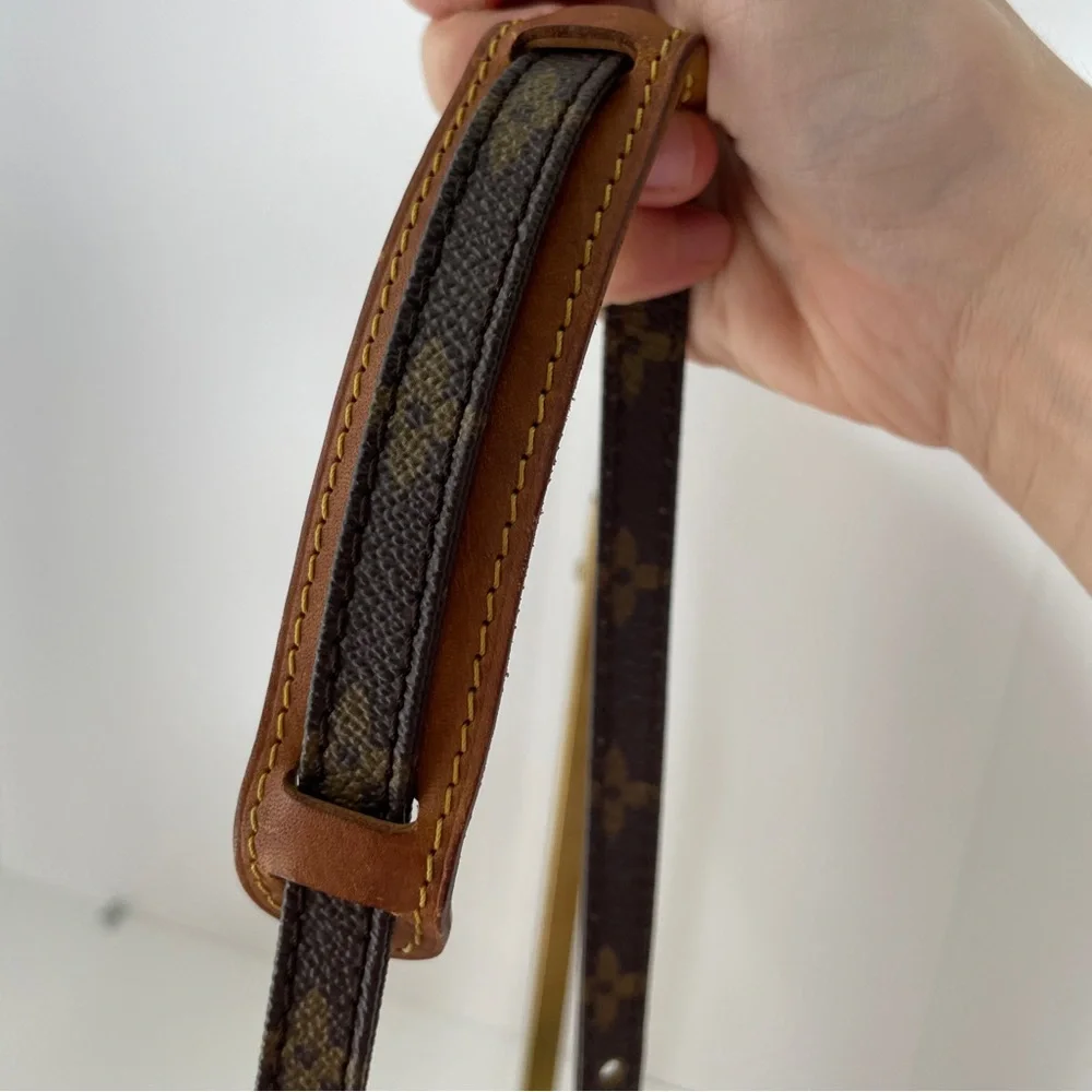 authentic with COA louis vuitton monogram mini danube crossbody bag - Picture 8 of 14